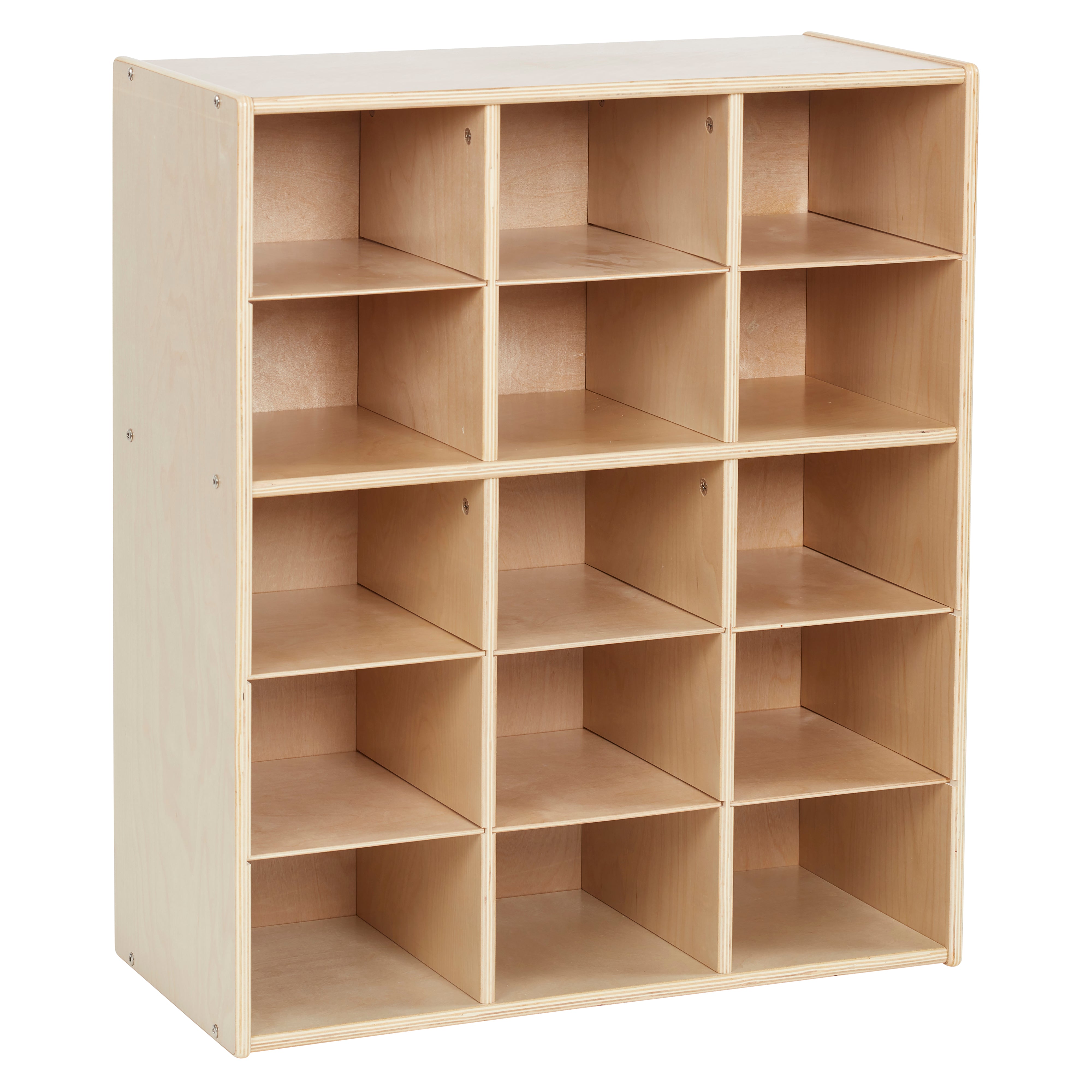 Streamline 15 Cubby Tray Storage Cabinet, 5x3, Classroom Furniture