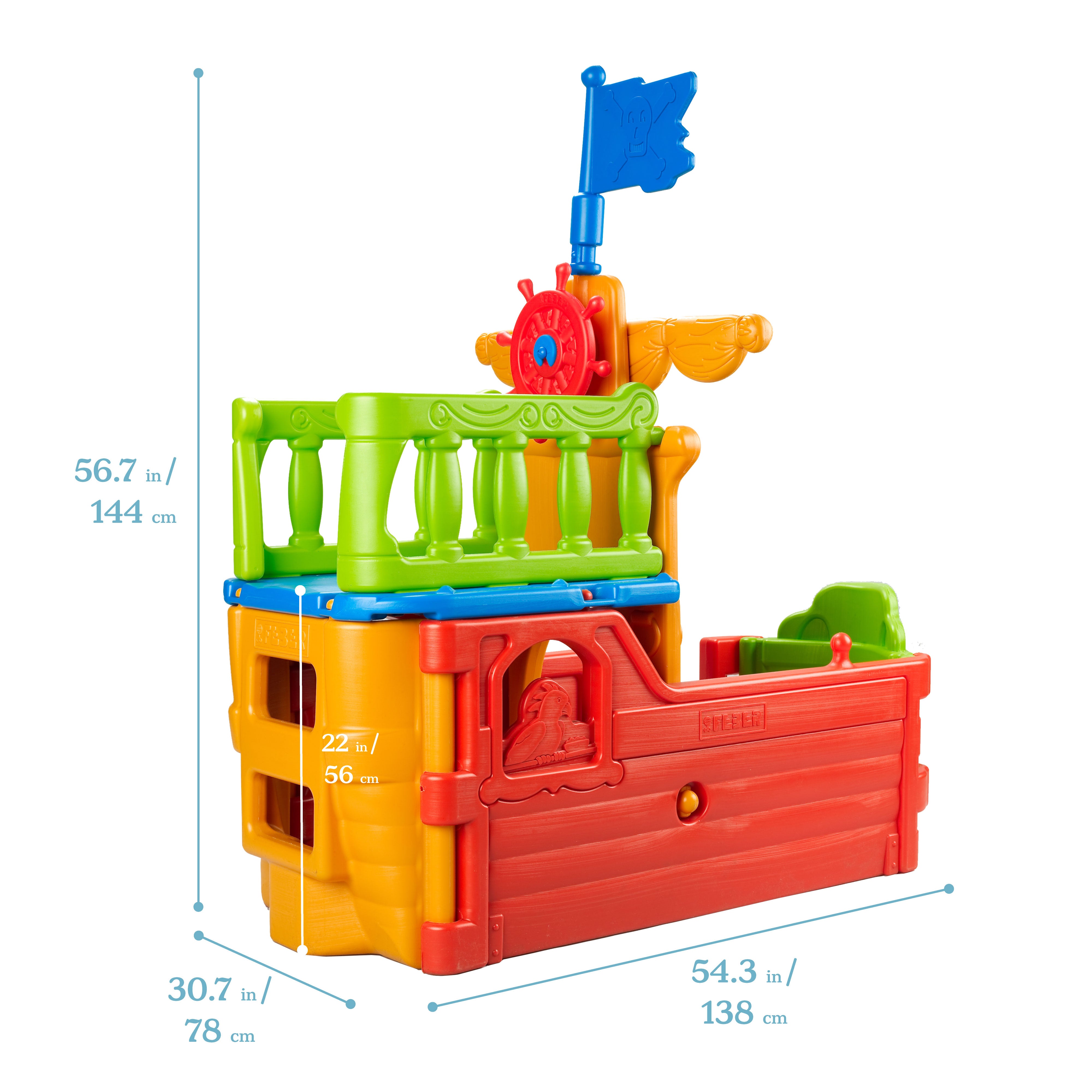 Buccaneer Boat, Play Structure, Assorted