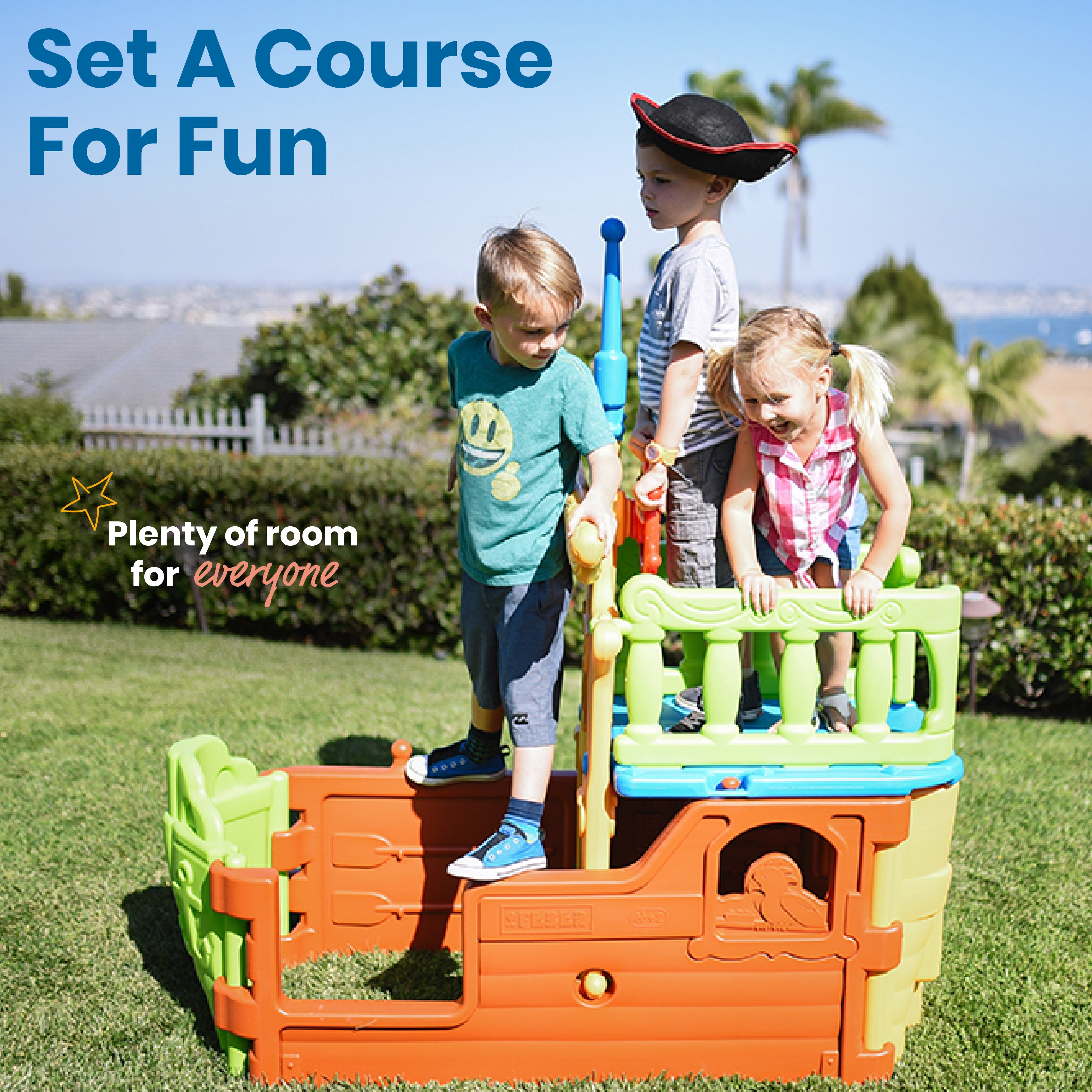 Feber play pirate ship climber deals