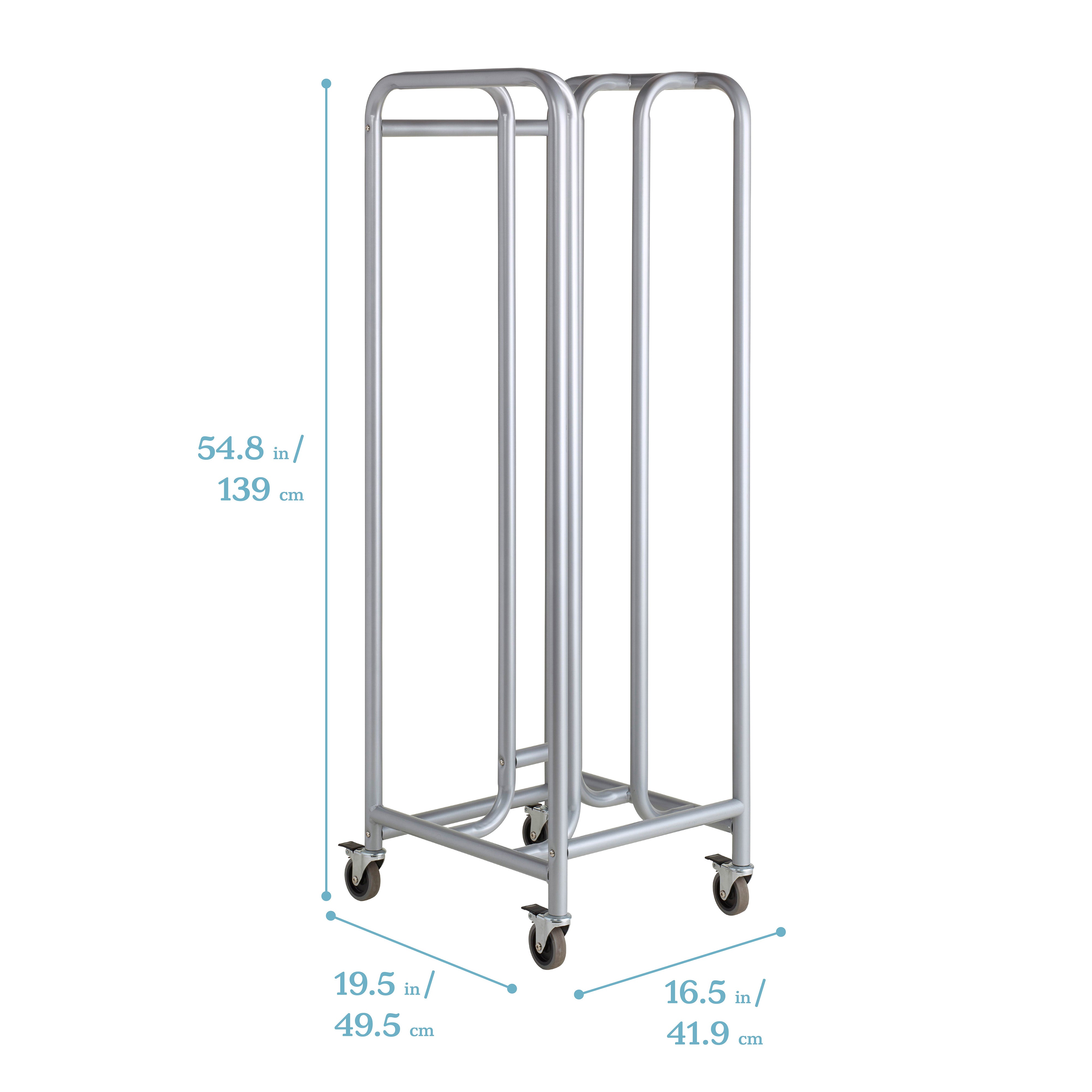 The Surf Mobile Storage Rack with 30 Surf Portable Desks Package, Classroom Flexible Seating