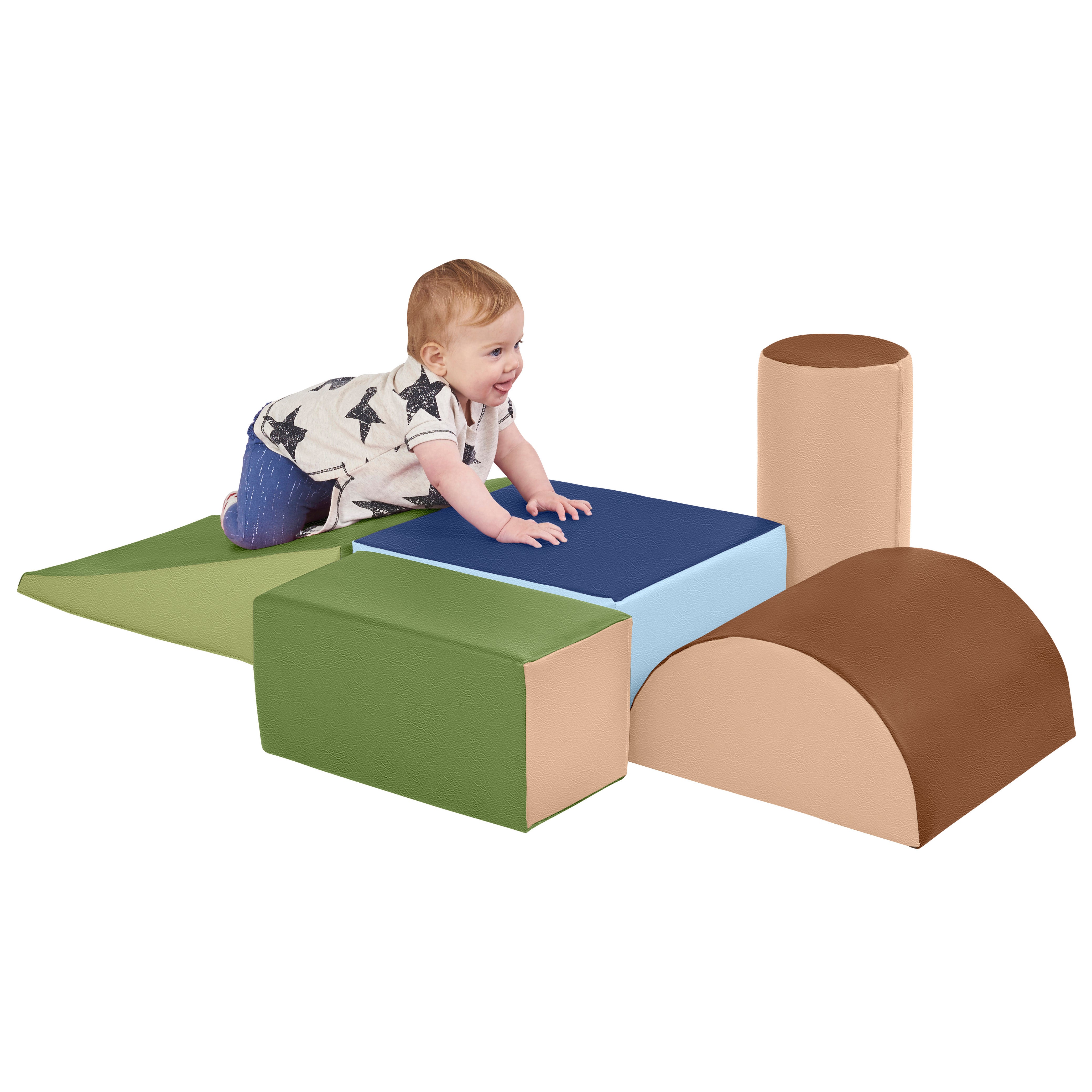 SoftZone Climb and Crawl Playset Building Blocks 5 Piece