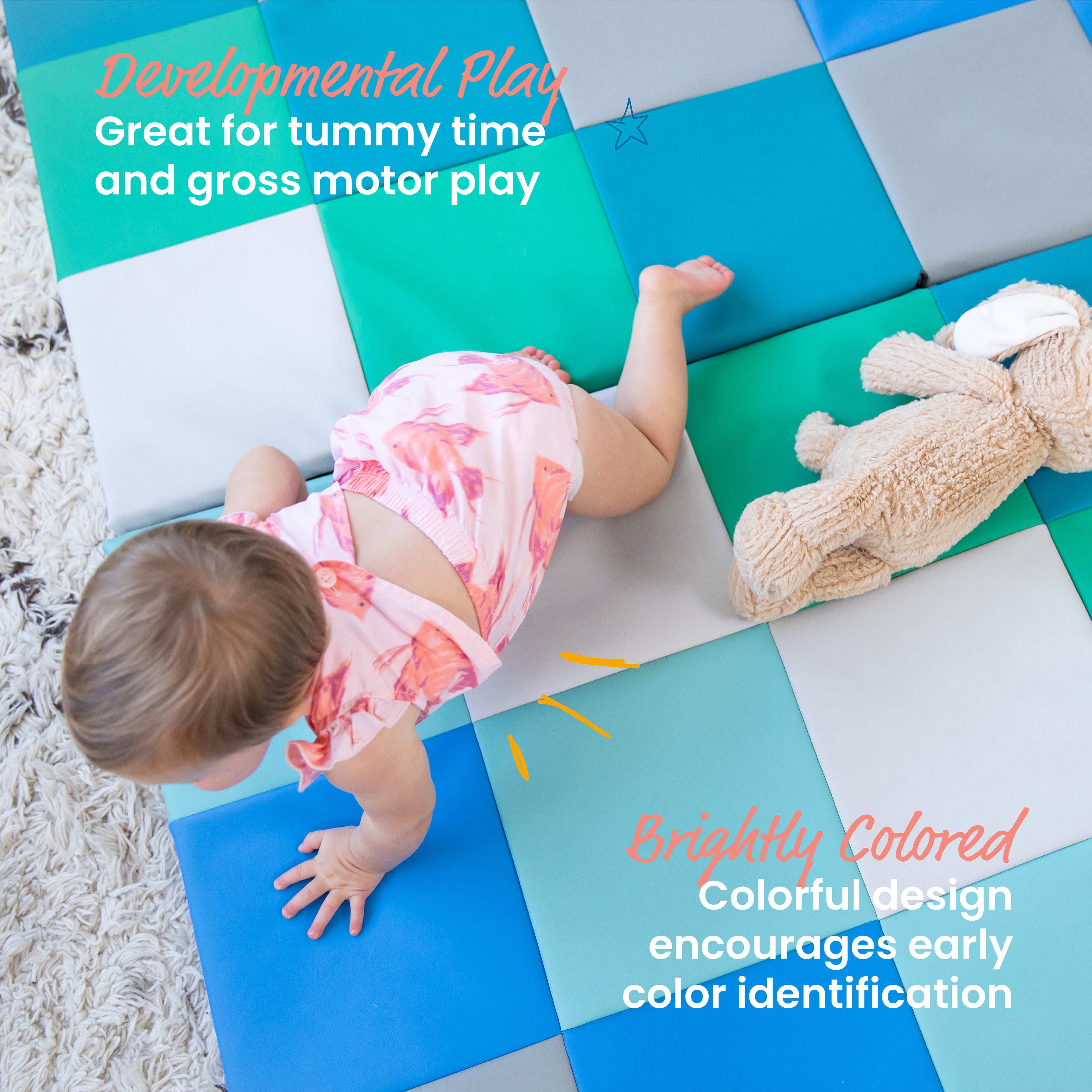 Developmental play mat on sale