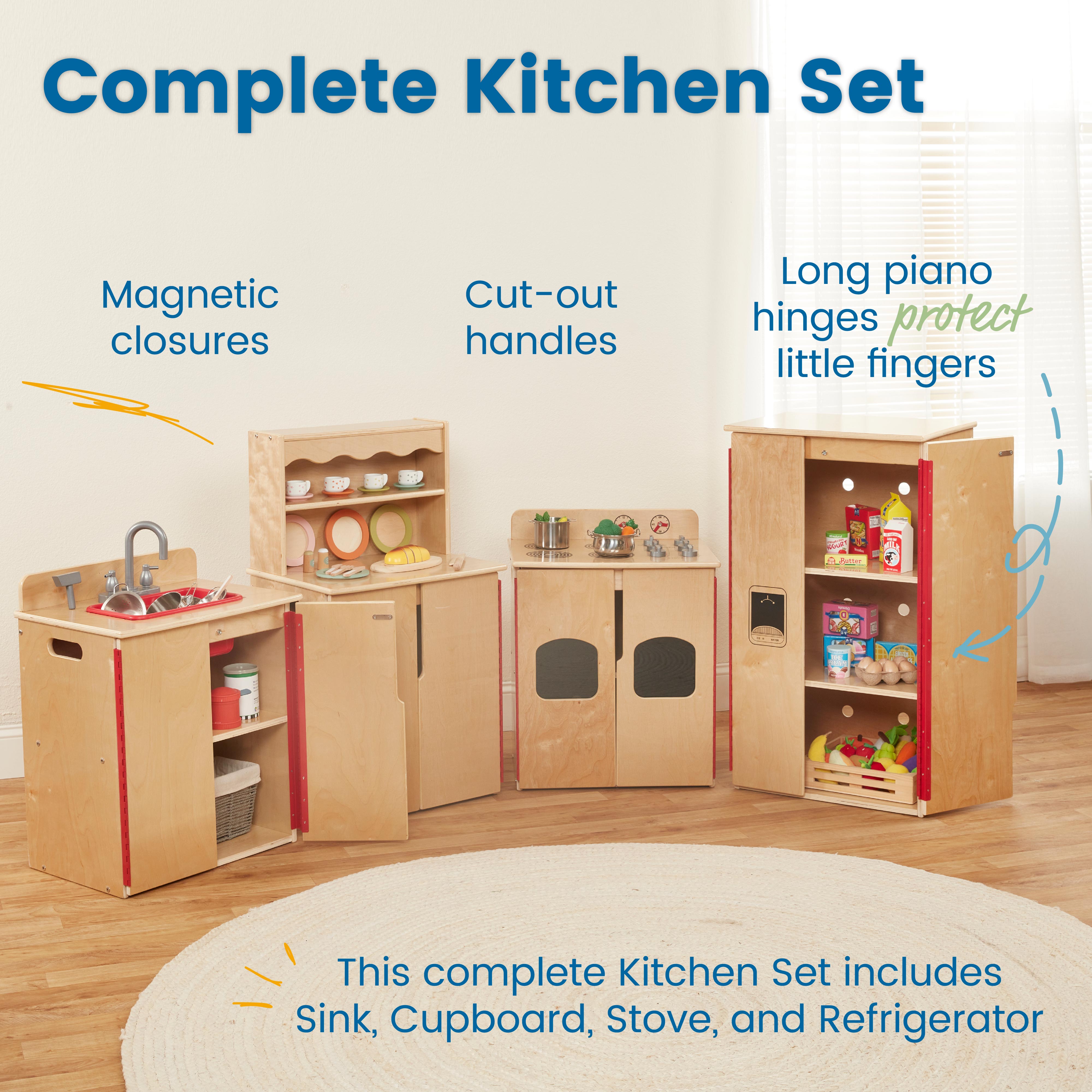 Play Kitchen, 4-Piece Set