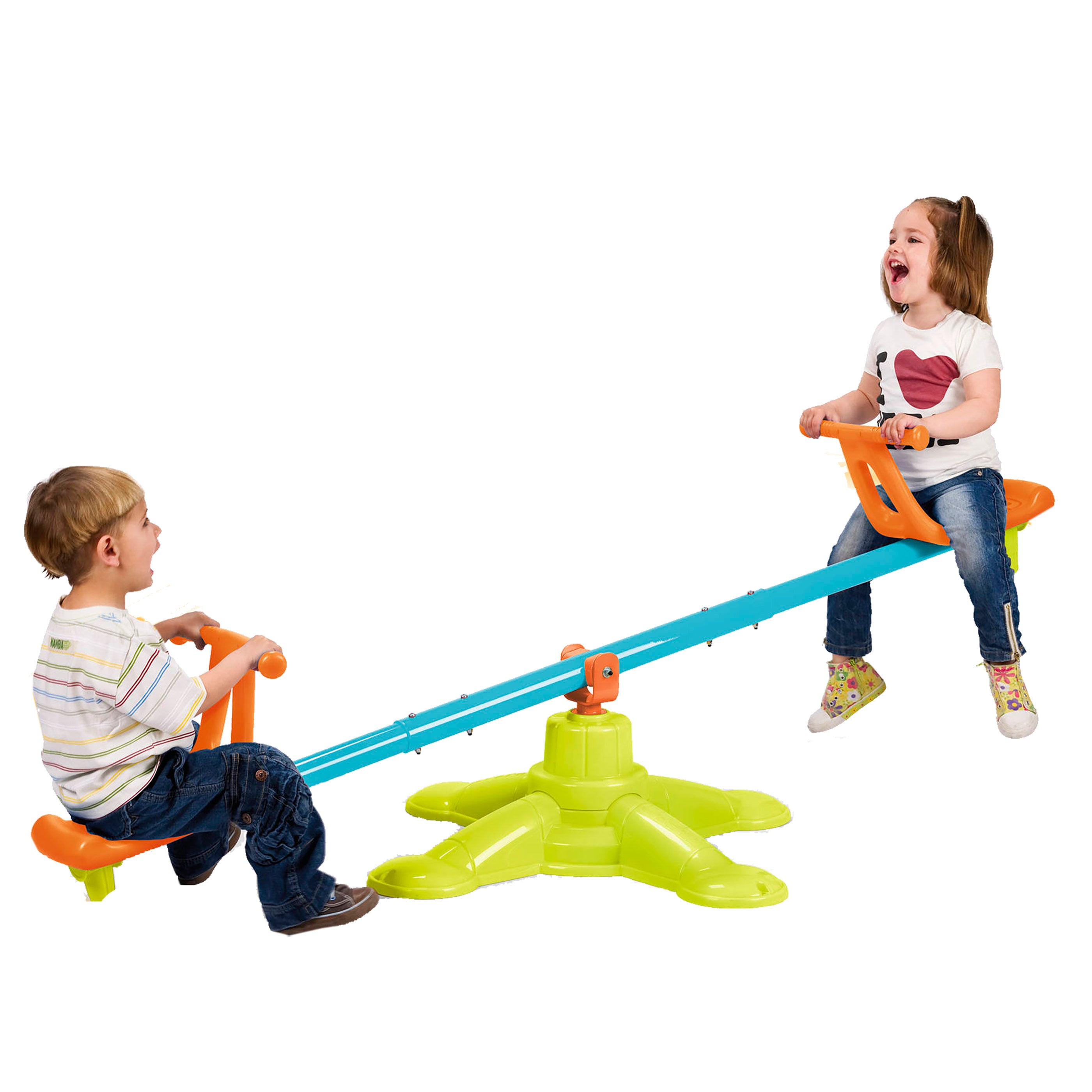 Spinner Seesaw, Spinning 360° Teeter-Totter, Sturdy and Durable for Home, Daycare or Preschool