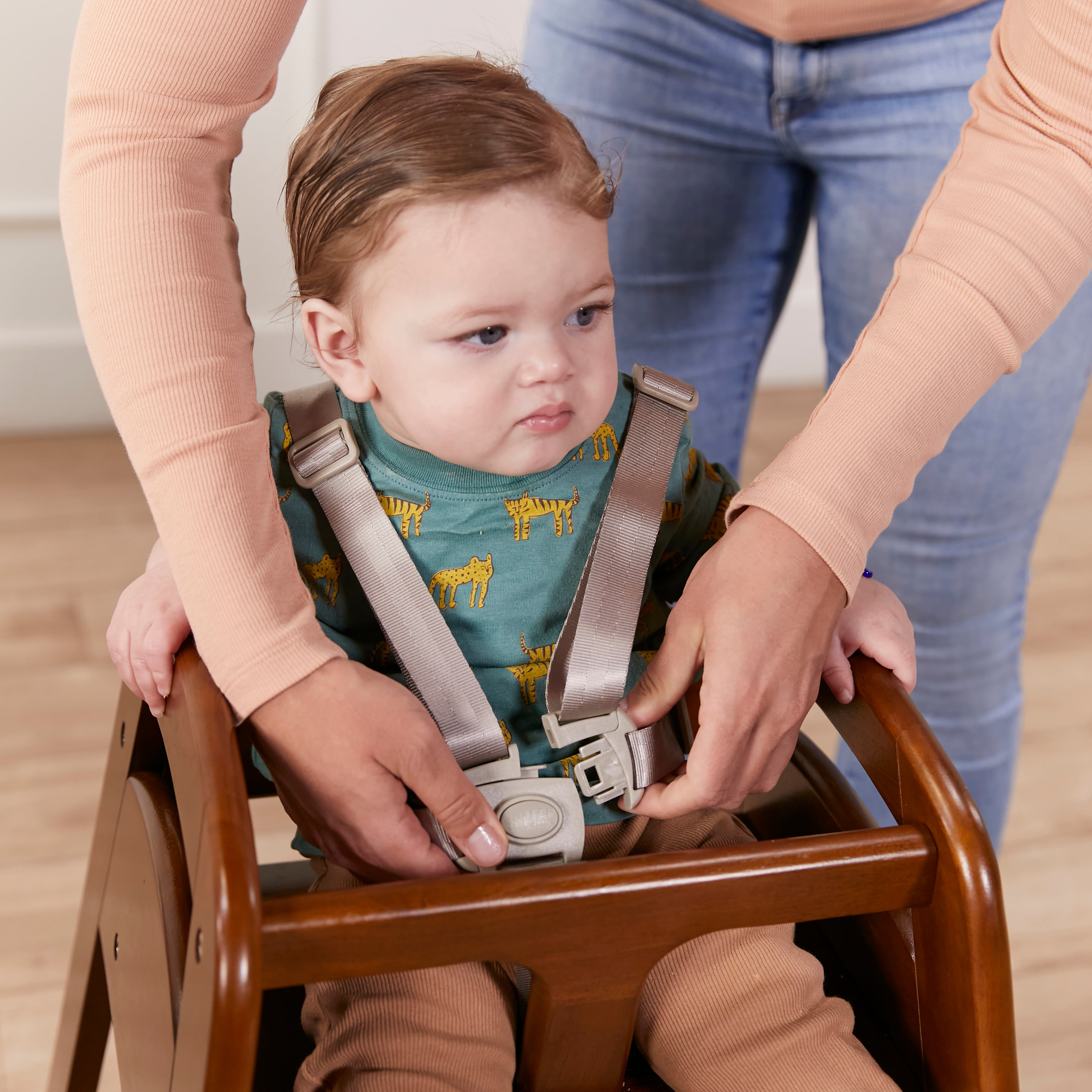 5-Point High Chair Harness, T-Lock, Replacement Part