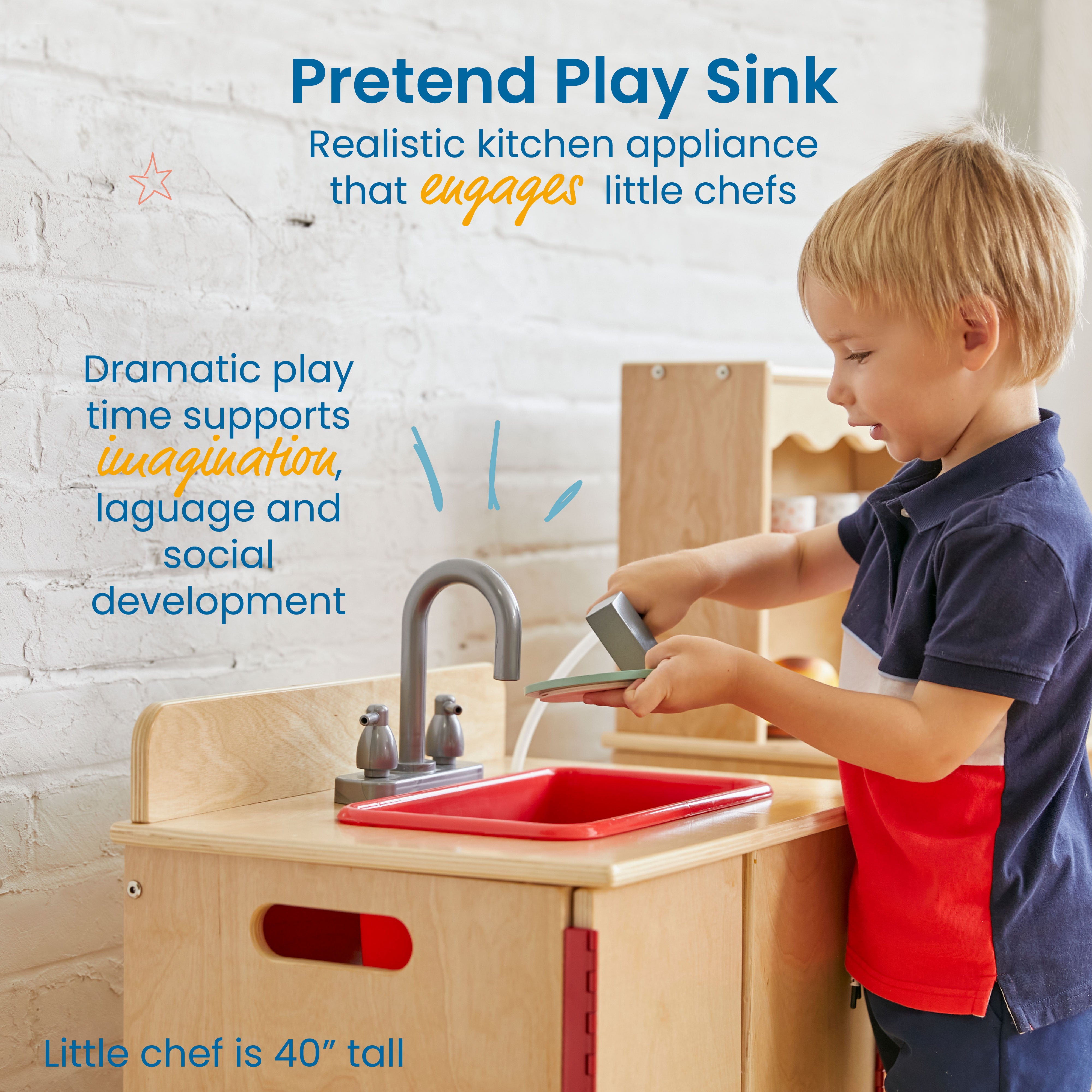 Kids kitchen sink online