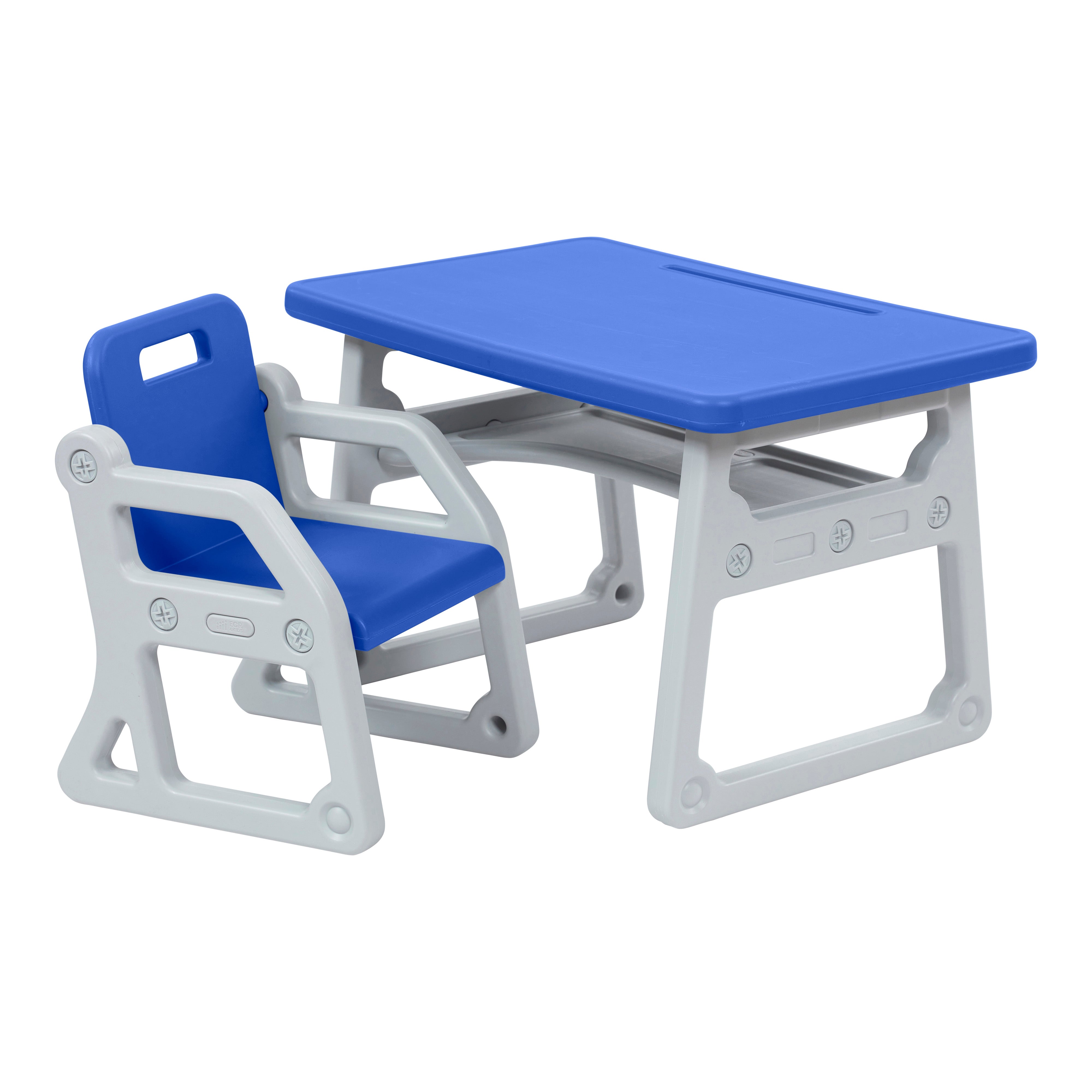 Toddler Plus Desk with Storage and Chair Set