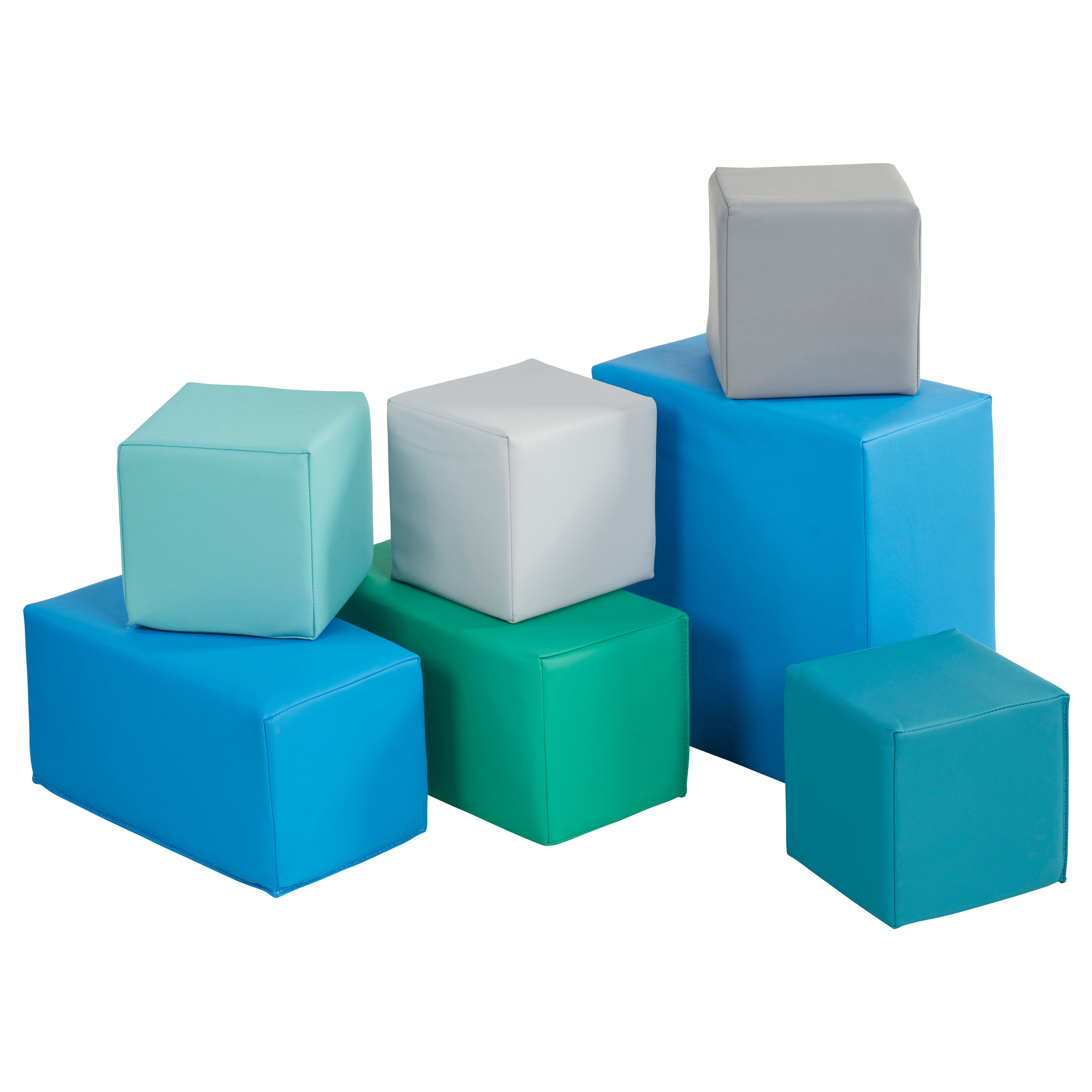 Big Foam Block Playset, 7-Piece