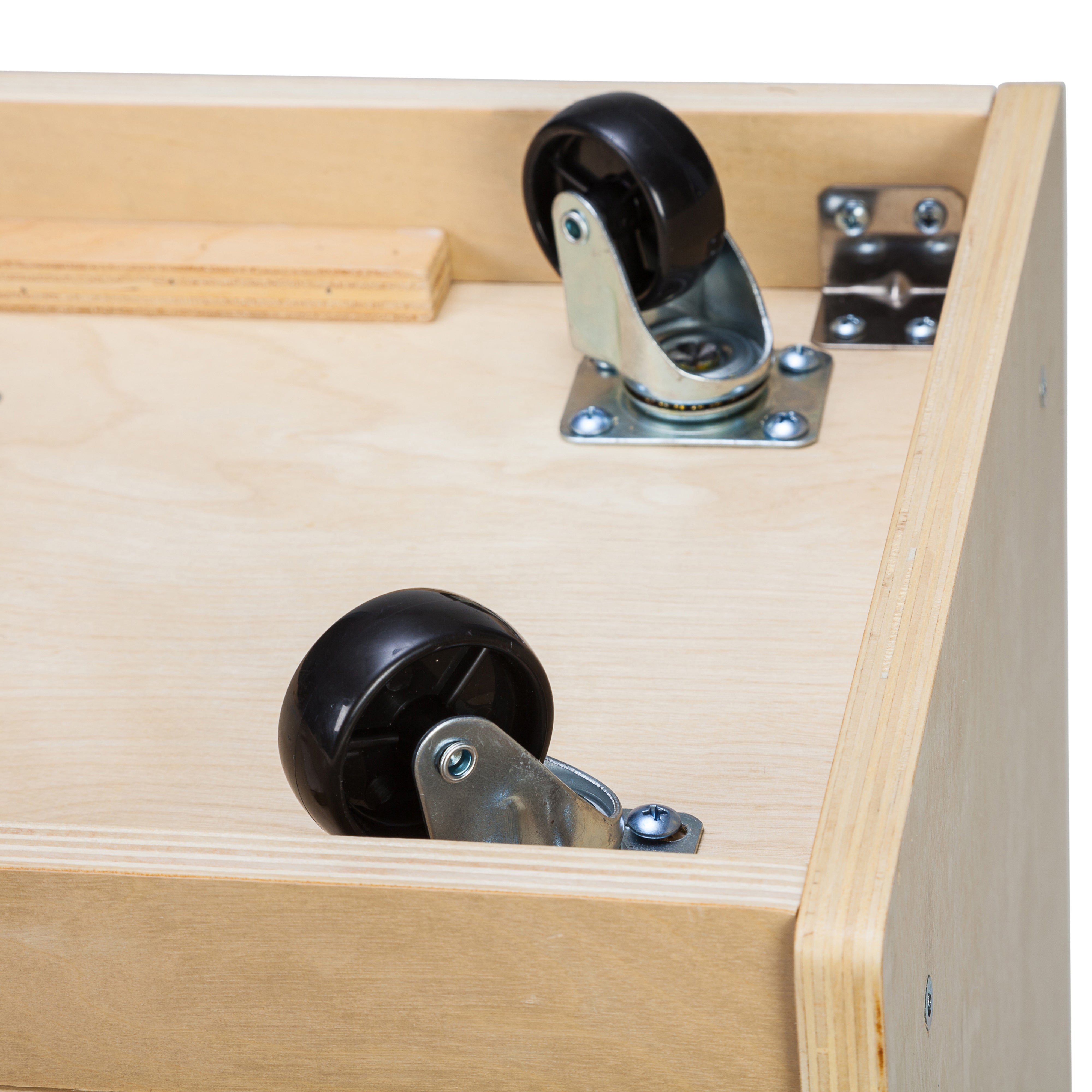 25 Cubby Storage Cabinet, Eco-Friendly Birch Plywood Storage with 25 Tray Slots