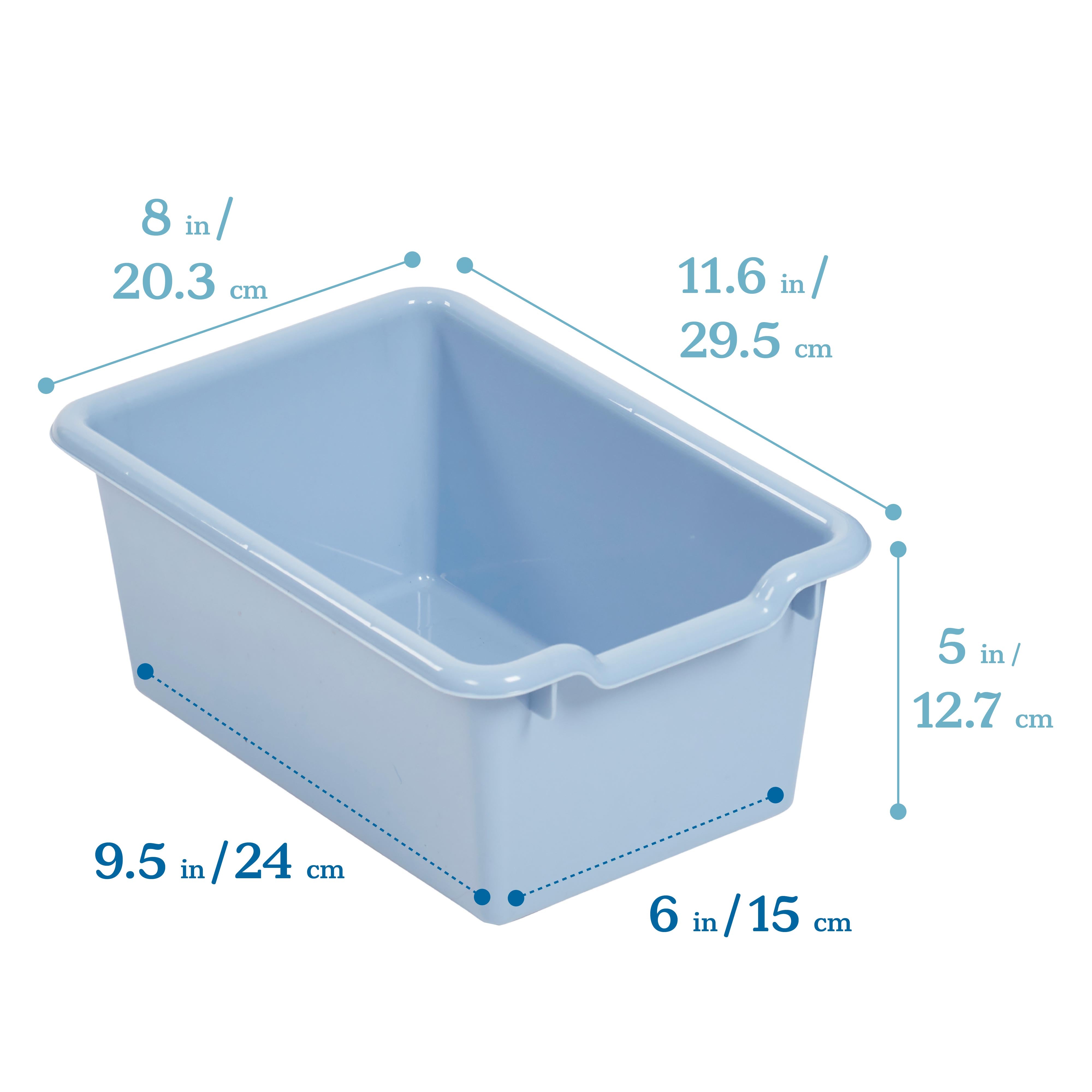 Streamline 5-Section Coat Locker with Scoop Front Storage Bins, Natural, Classroom Furniture