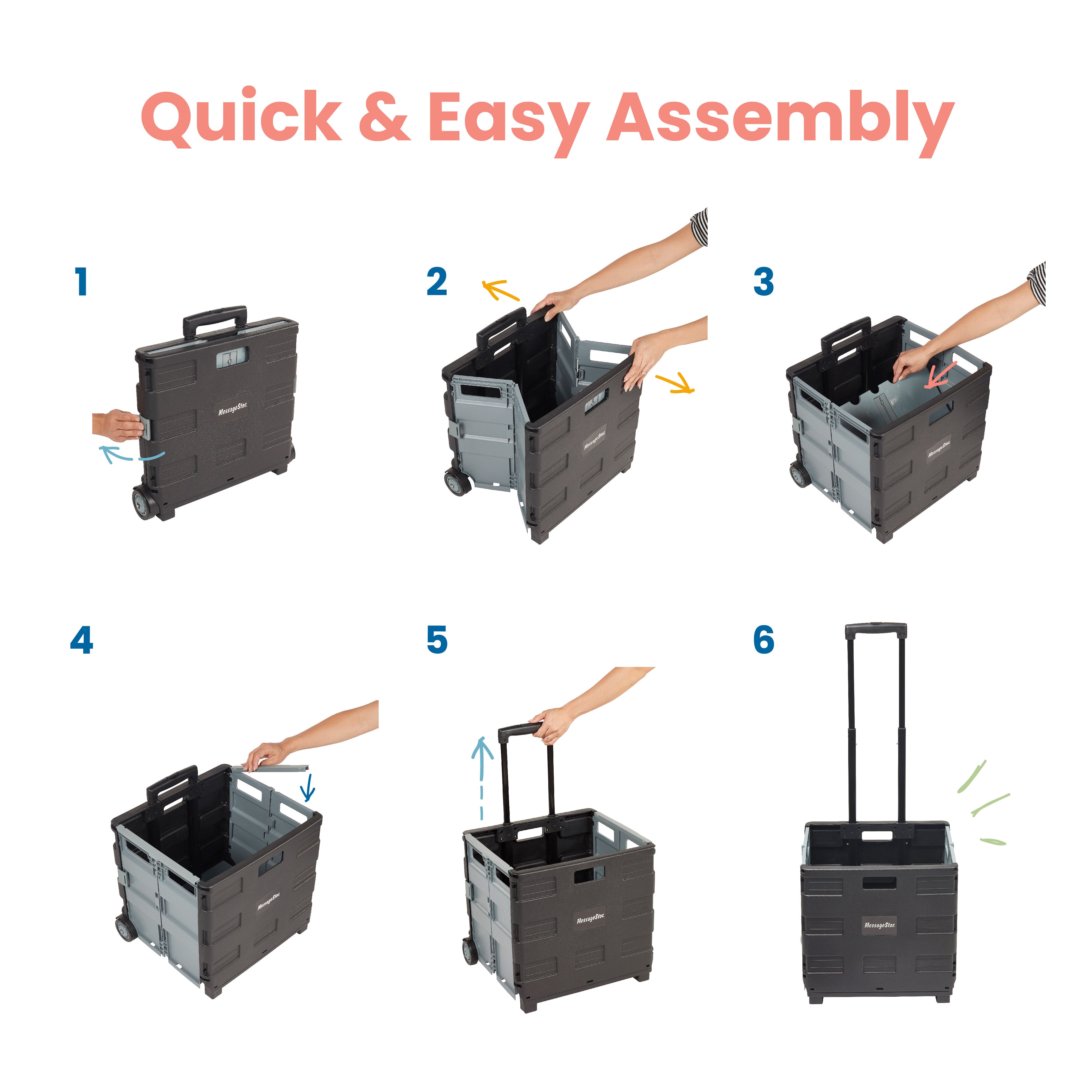 Universal Rolling Cart, Mobile Storage