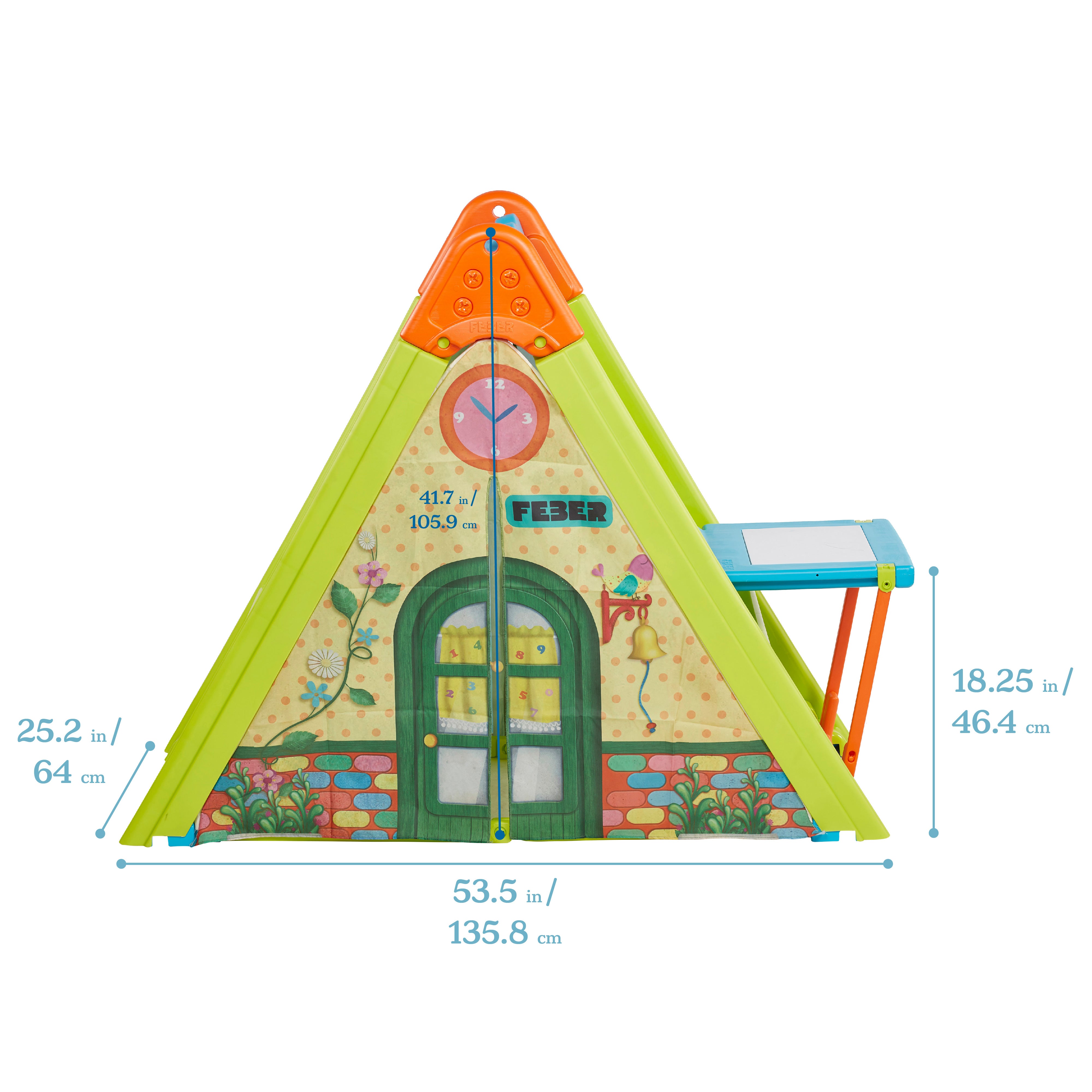 4-in-1 Play & Fold Learning Center Tent for Kids, Indoor or Outdoor