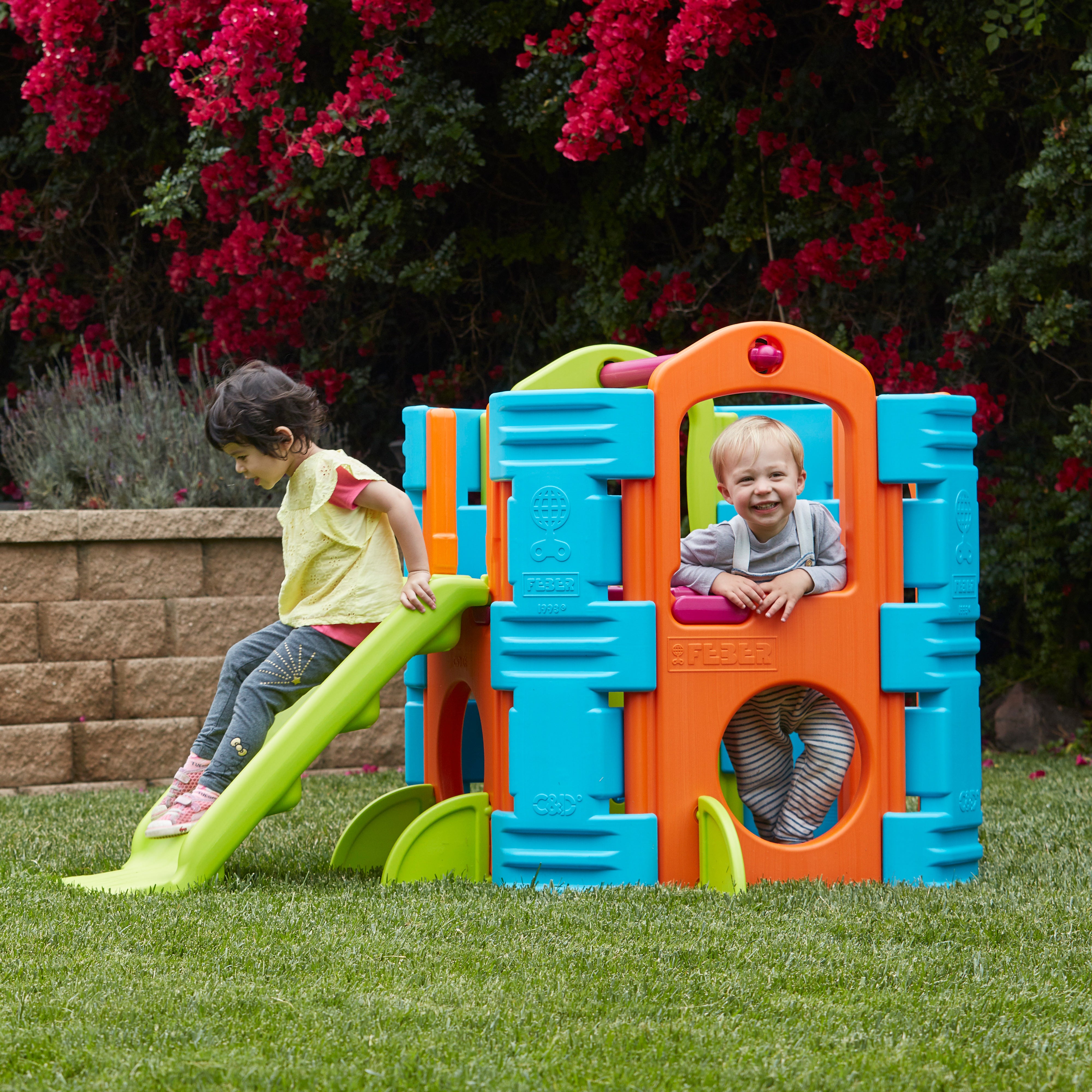 Activity Park Indoor and Outdoor Playset, Play Structure, Vibrant