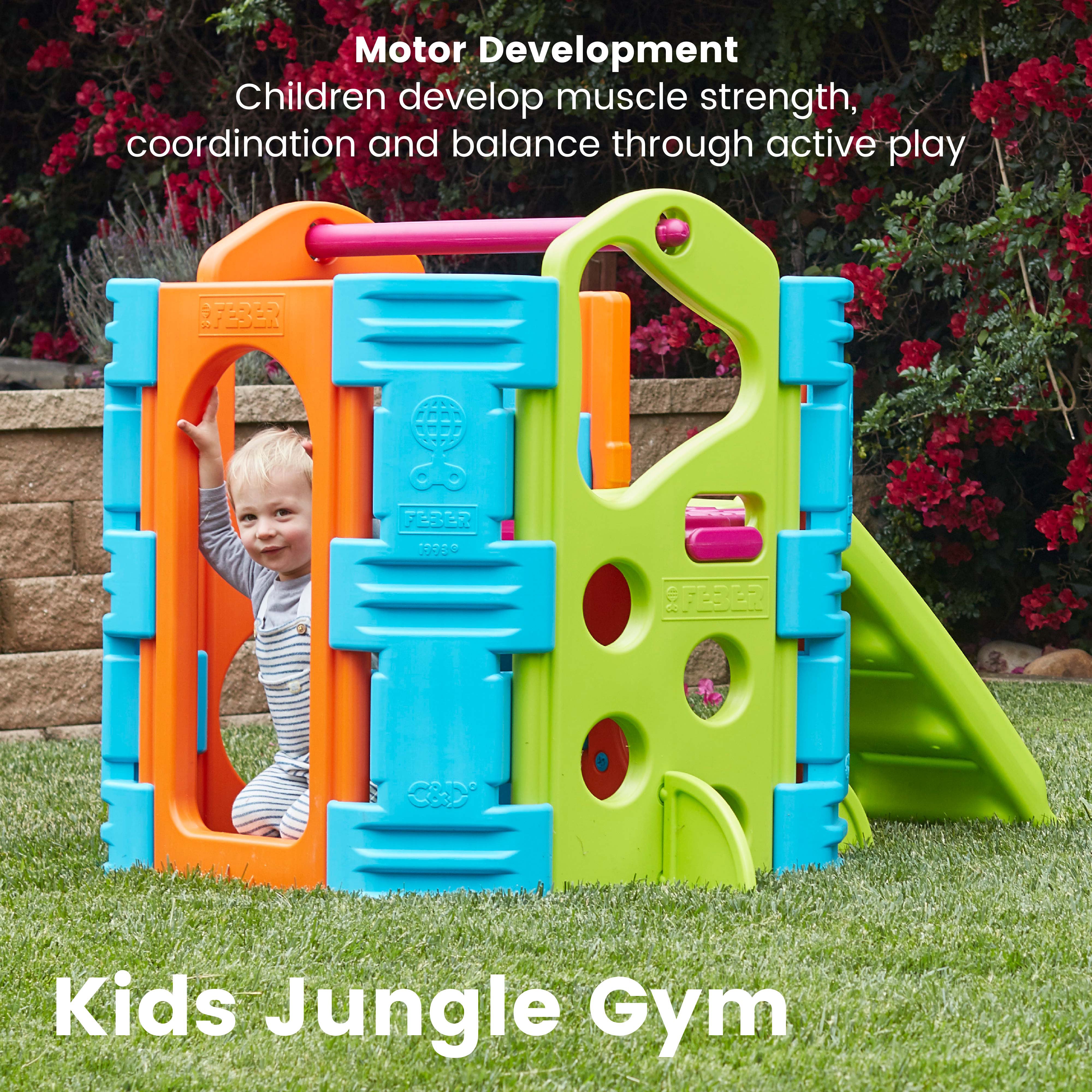 Activity Park Indoor and Outdoor Playset, Play Structure, Vibrant