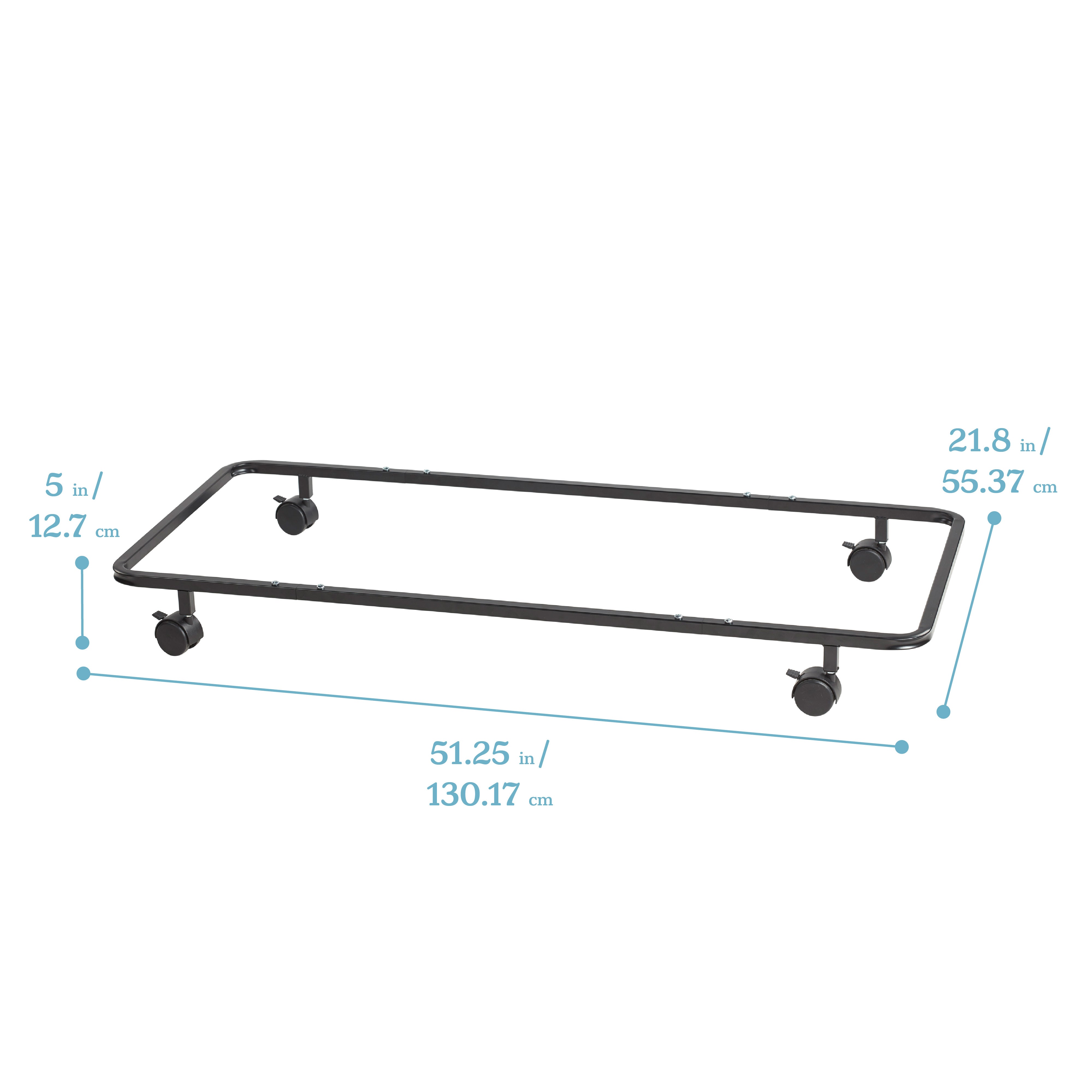 Cozy Cot Trolley with 6 Stackable Cozy Cots with Storage