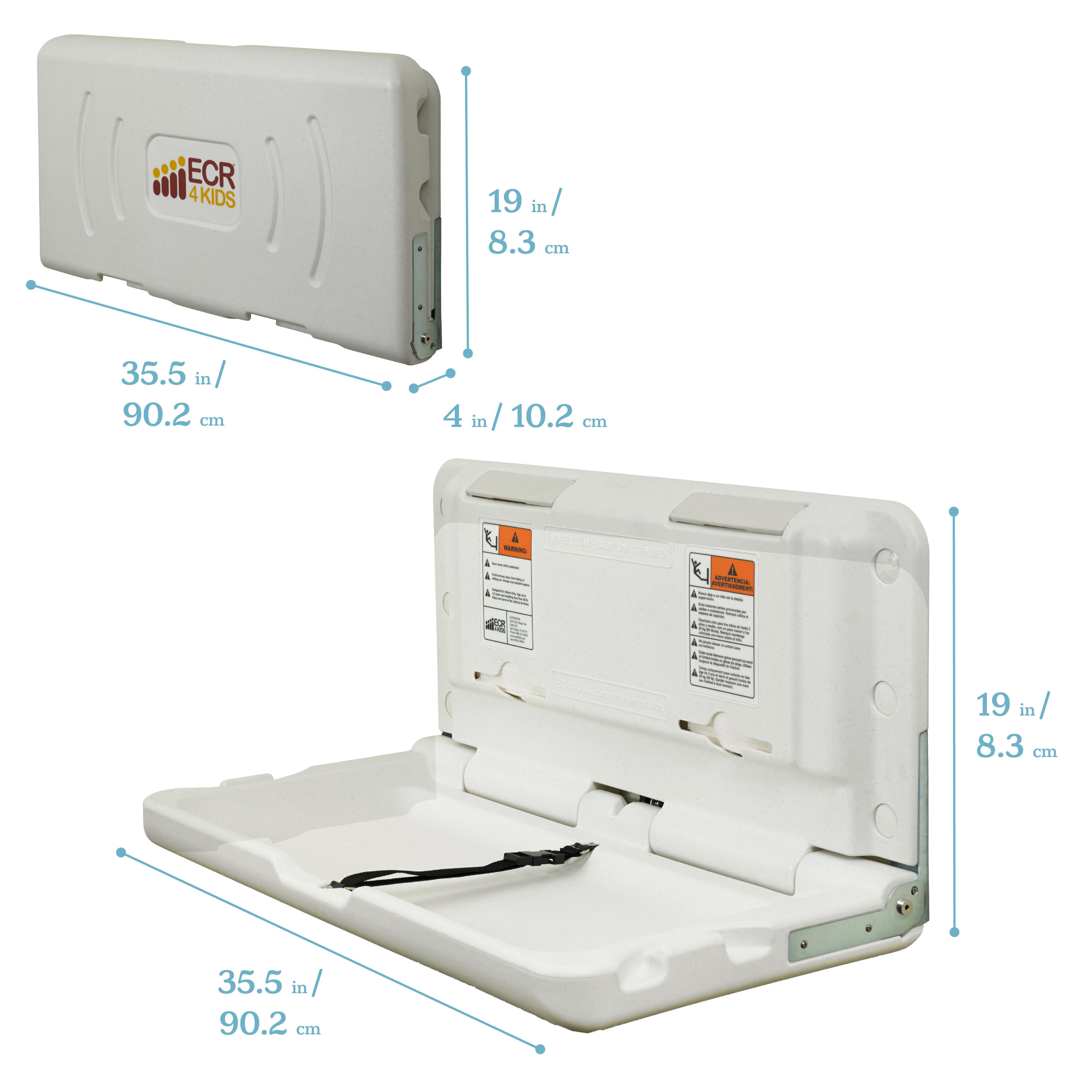 Commercial wall mounted baby changing unit online