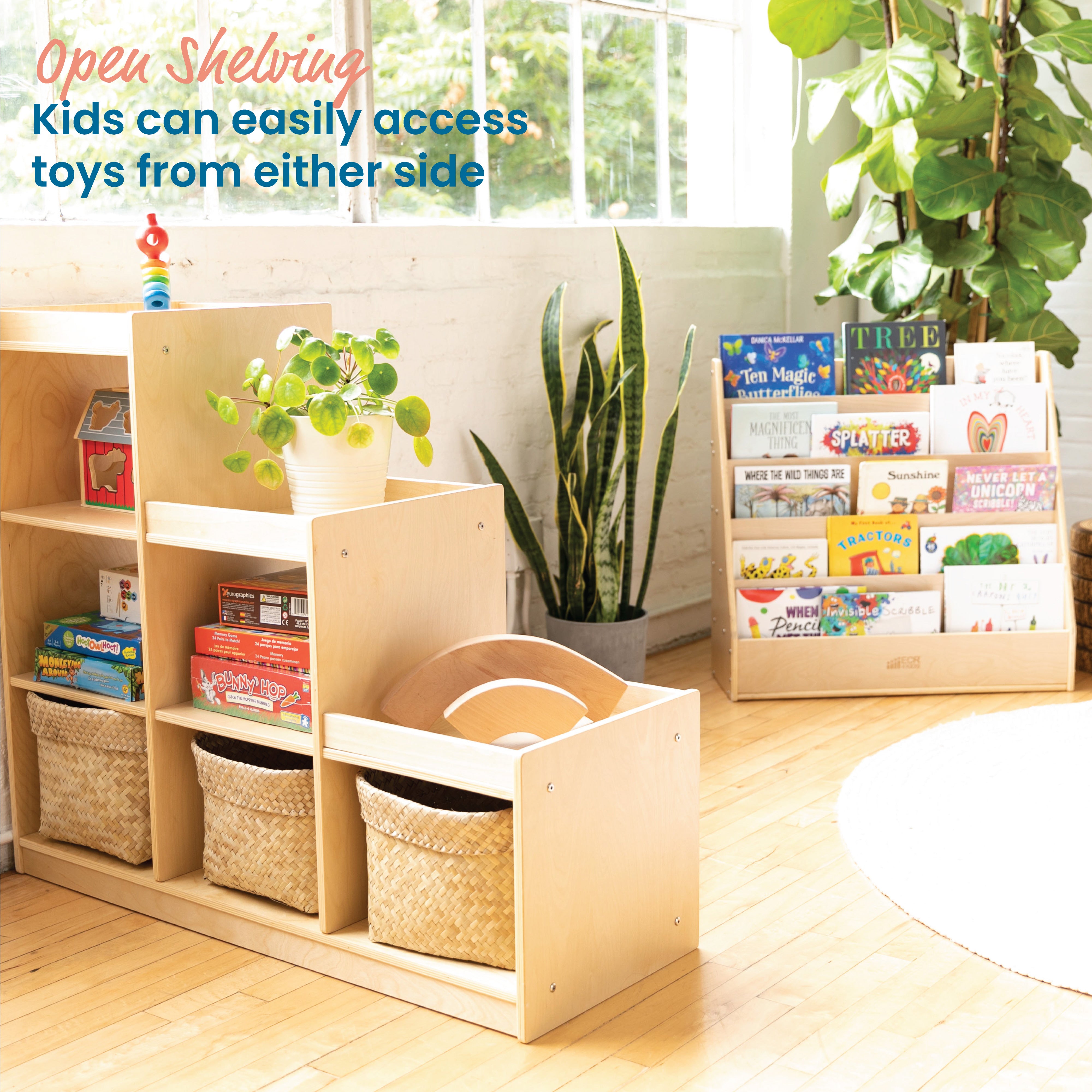 Fashion kids cube shelf