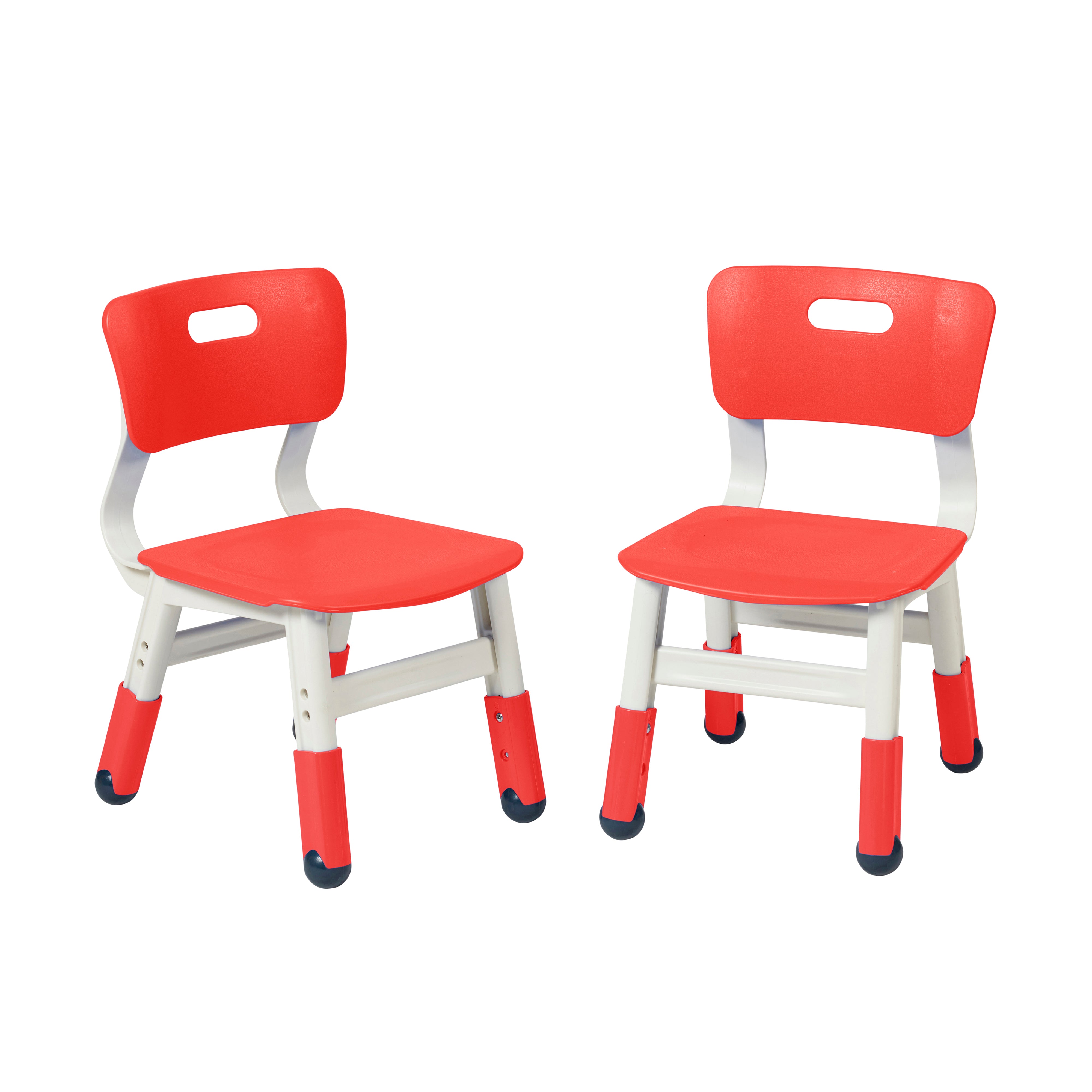 Adjustable Height Plastic Classroom Chairs 2 Pack