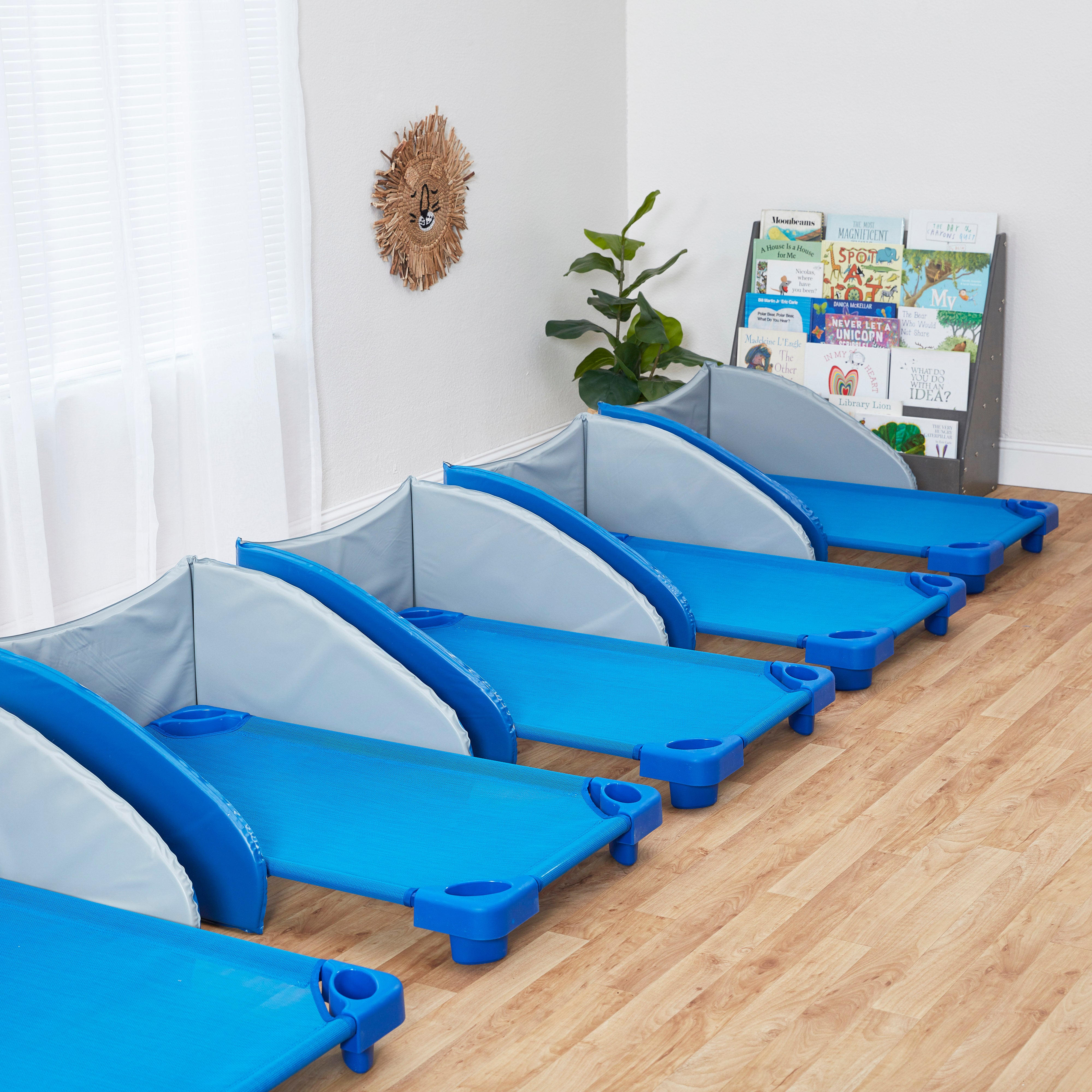 Stackable Kiddie Cot, Toddler Size, Classroom Furniture